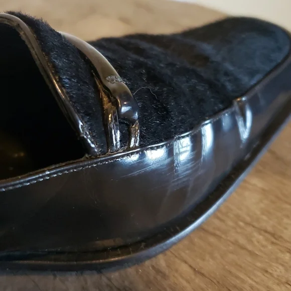 - Jimmy choo men"s black moccasins 40 1/2